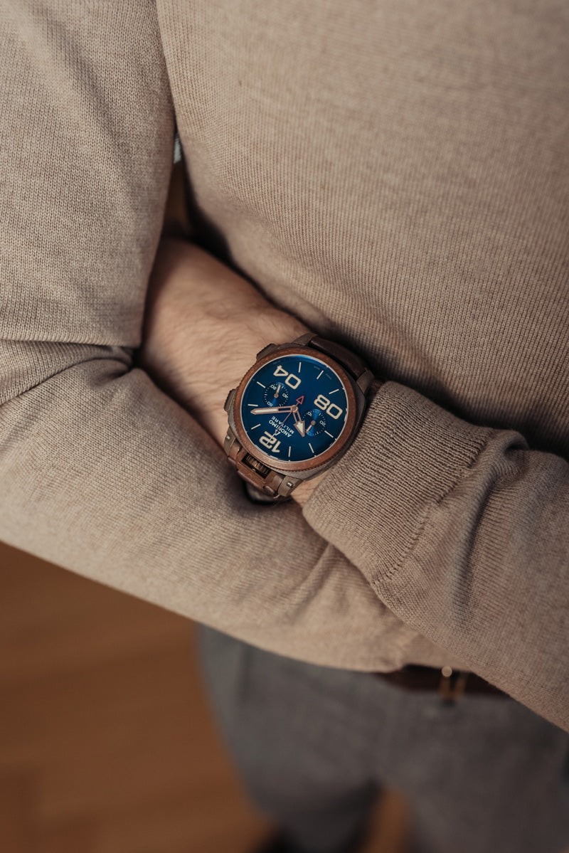 Anonimo Militare Chrono Oxidized Bronze