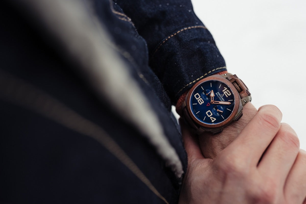 Anonimo Militare Chrono Oxidized Bronze
