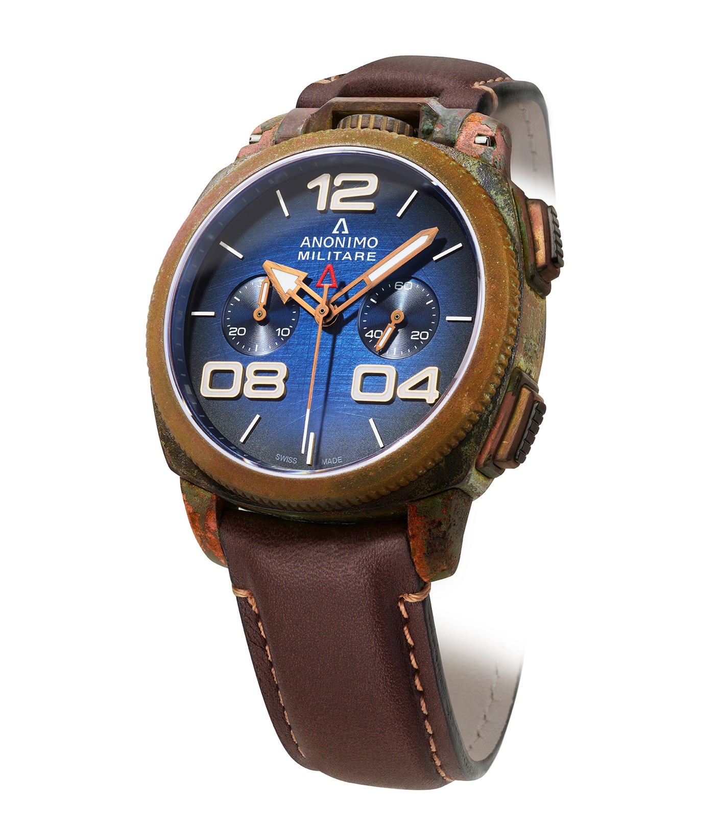 Anonimo Militare Chrono Oxidized Bronze