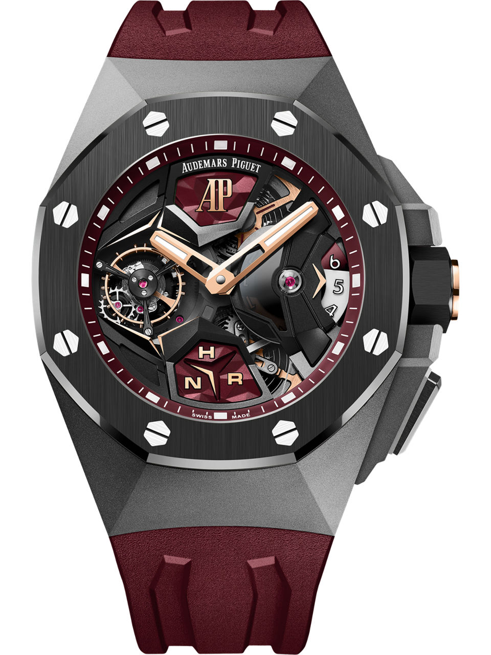 Audemars Piguet Royal Oak Concept Flying Tourbillon GMT 26589IO Burgundy