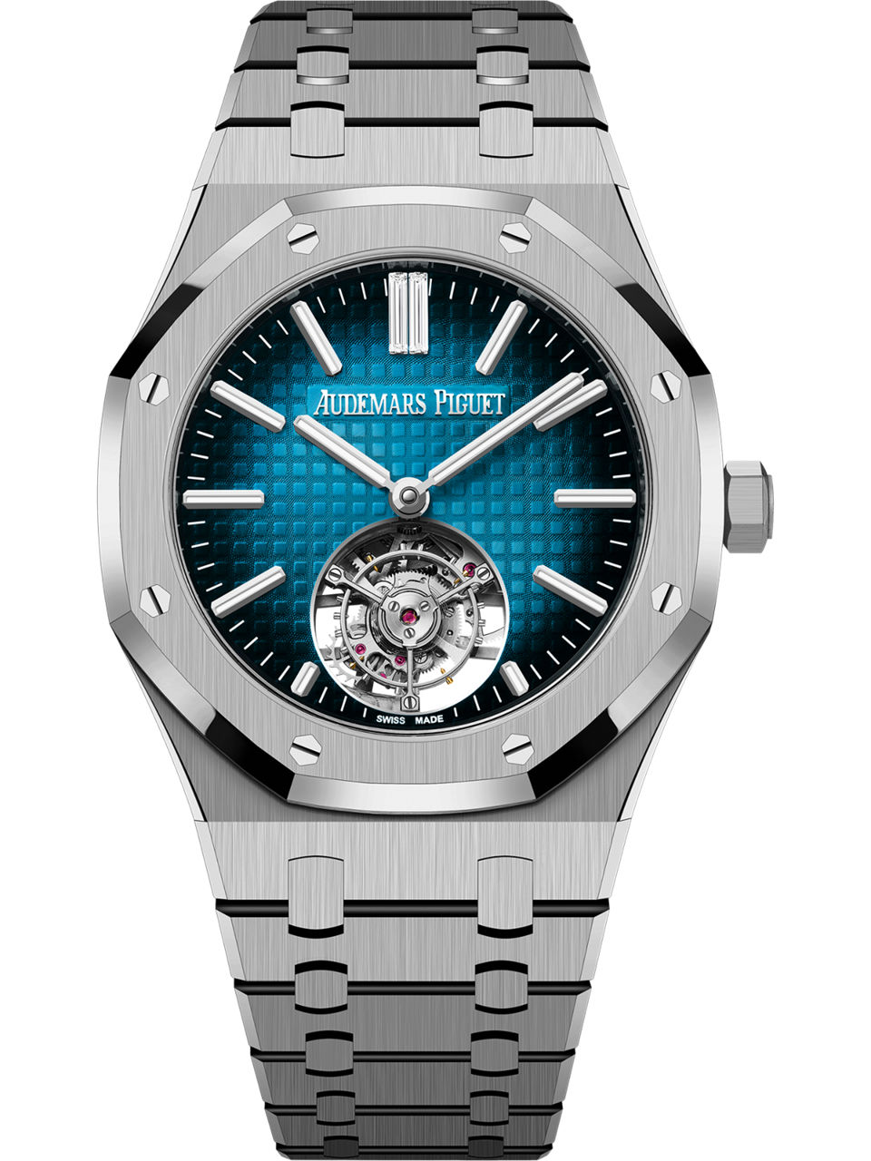 Audemars Piguet Royal Oak Selfwinding Flying Tourbillon 41mm 26730TI Blue-Green