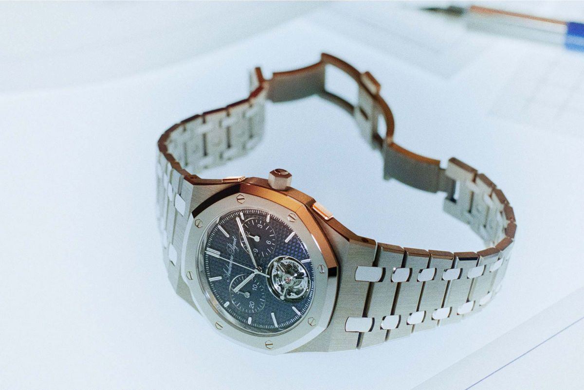 Audemars Piguet Royal Oak Jumbo Extra-Thin Flying Tourbillon Chronograph RD#5 39mm 26545XT