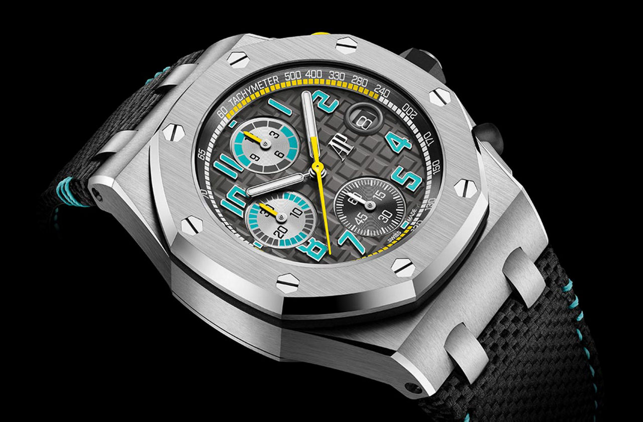 Audemars Piguet Royal Oak Offshore Selfwinding Chronograph 42mm 26238TI Grey