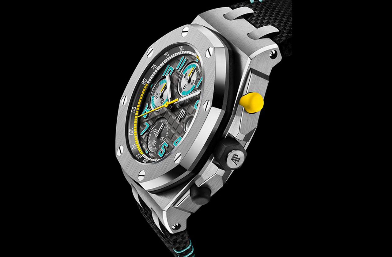 Audemars Piguet Royal Oak Offshore Selfwinding Chronograph 42mm 26238TI Grey