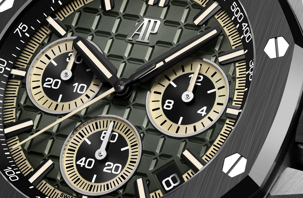 Audemars Piguet Royal Oak Offshore Selfwinding Chronograph 43mm 26420IO Green