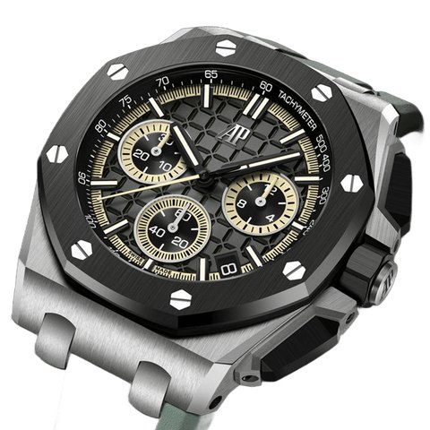 Audemars Piguet Royal Oak Offshore Selfwinding Chronograph 43mm 26420IO Green