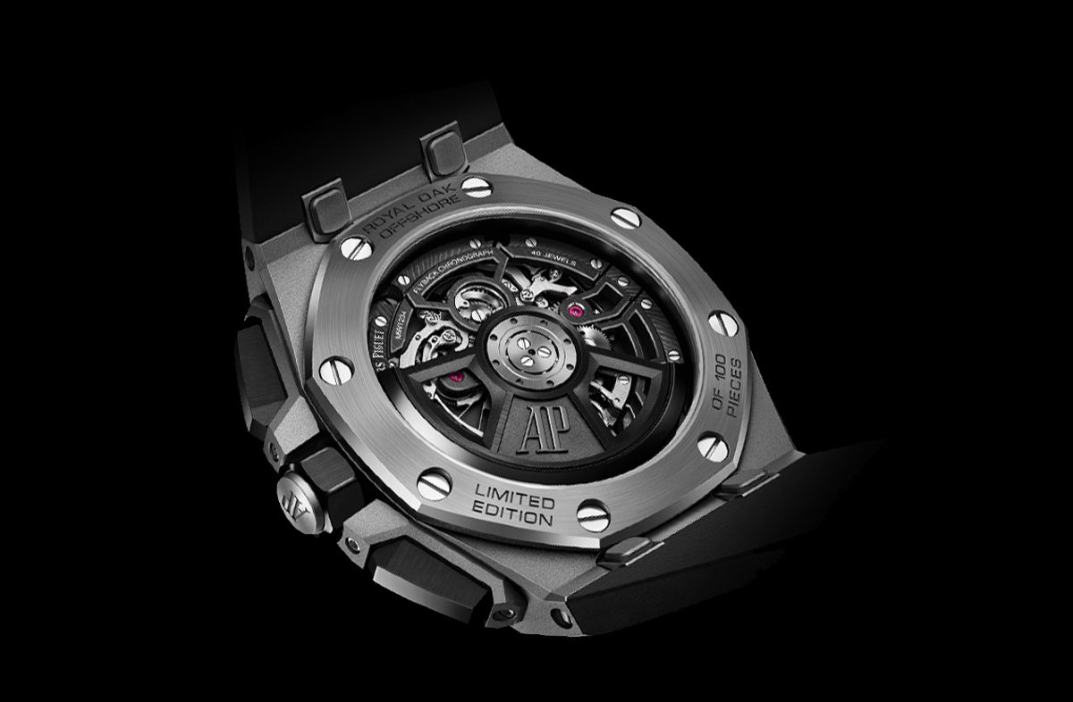 Audemars Piguet Royal Oak Offshore Flying Tourbillon Flyback Chronograph 43mm 26622TI