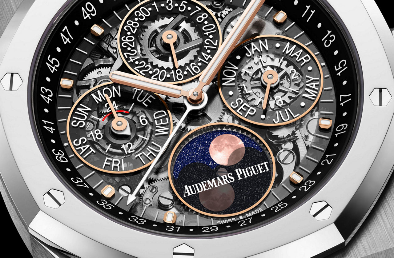 Audemars Piguet Royal Oak Selfwinding Perpetual Calendar Openworked 41mm 26685XT