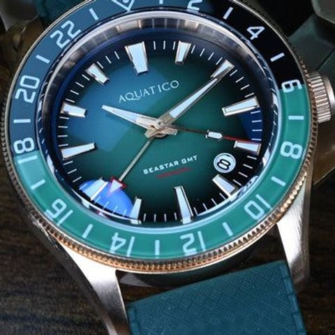 Aquatico Bronze Star GMT