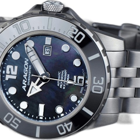 Aragon Divemaster Titanium MOP Swiss