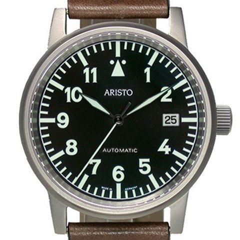 Aristo Kleine Fliegeruhr Titan Beobachter 5H84