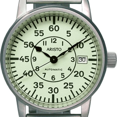 Aristo Titan U-Boot Uhr 5H92TiB
