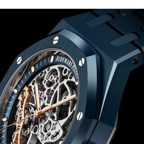 Audemars Piguet Royal Oak Double Balance Wheel Openworked 41 Bleu Nuit Nuage 50 Ceramic