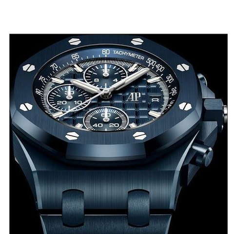 Audemars Piguet Royal Oak Offshore Selfwinding Chronograph 42 Bleu Nuit Nuage 50 Ceramic
