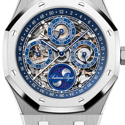 Audemars Piguet Royal Oak Perpetual Calendar Openworked 150th Anniversary (Titanium)