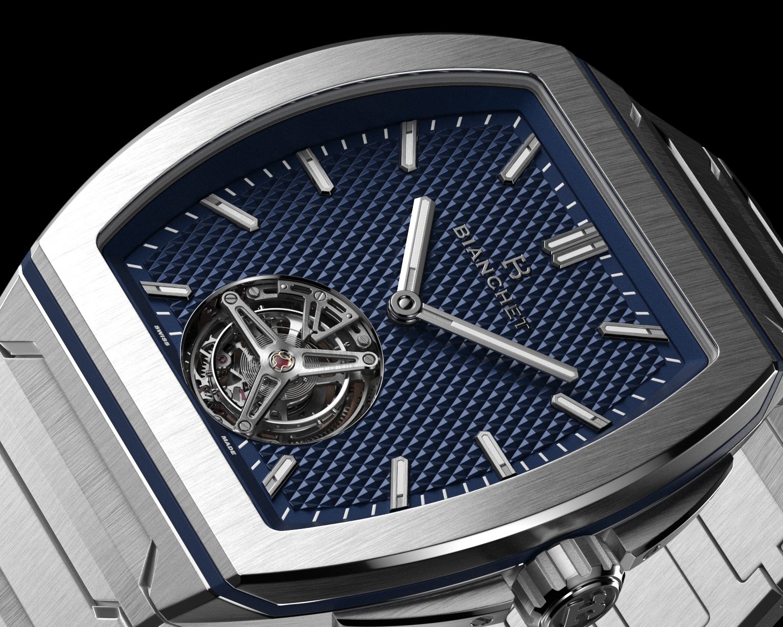 Bianchet UltraFino B 1.618 Flying Tourbillon (Titanium Blue)