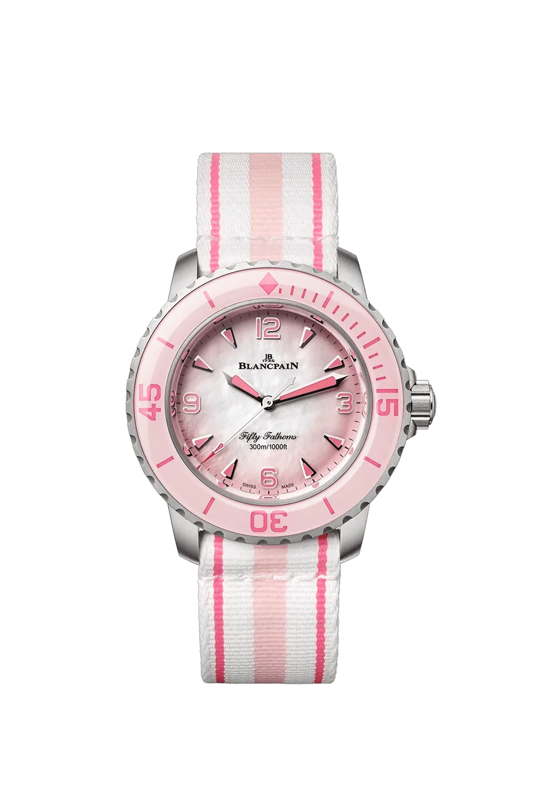 Blancpain Fifty Fathoms Automatique 38mm Titanium (pink)