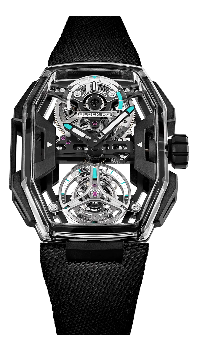 Block RG Stealth Tourbillon Azure Blue Edition