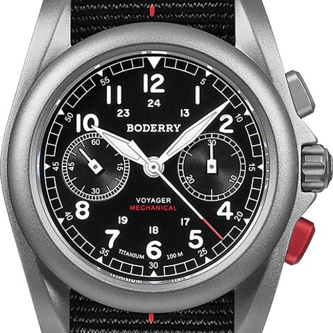 Boderry Voyager Chronograph Titanium