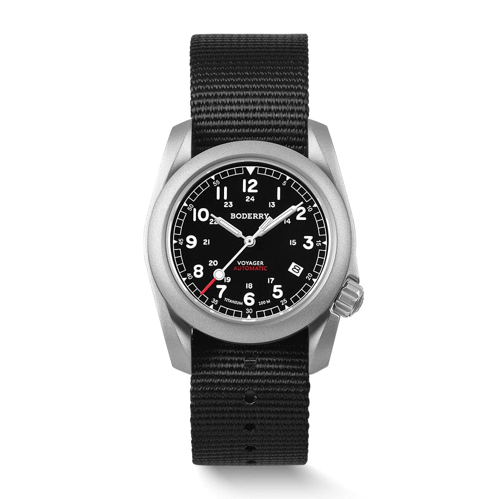 Boderry Voyager Titanium Field Watch