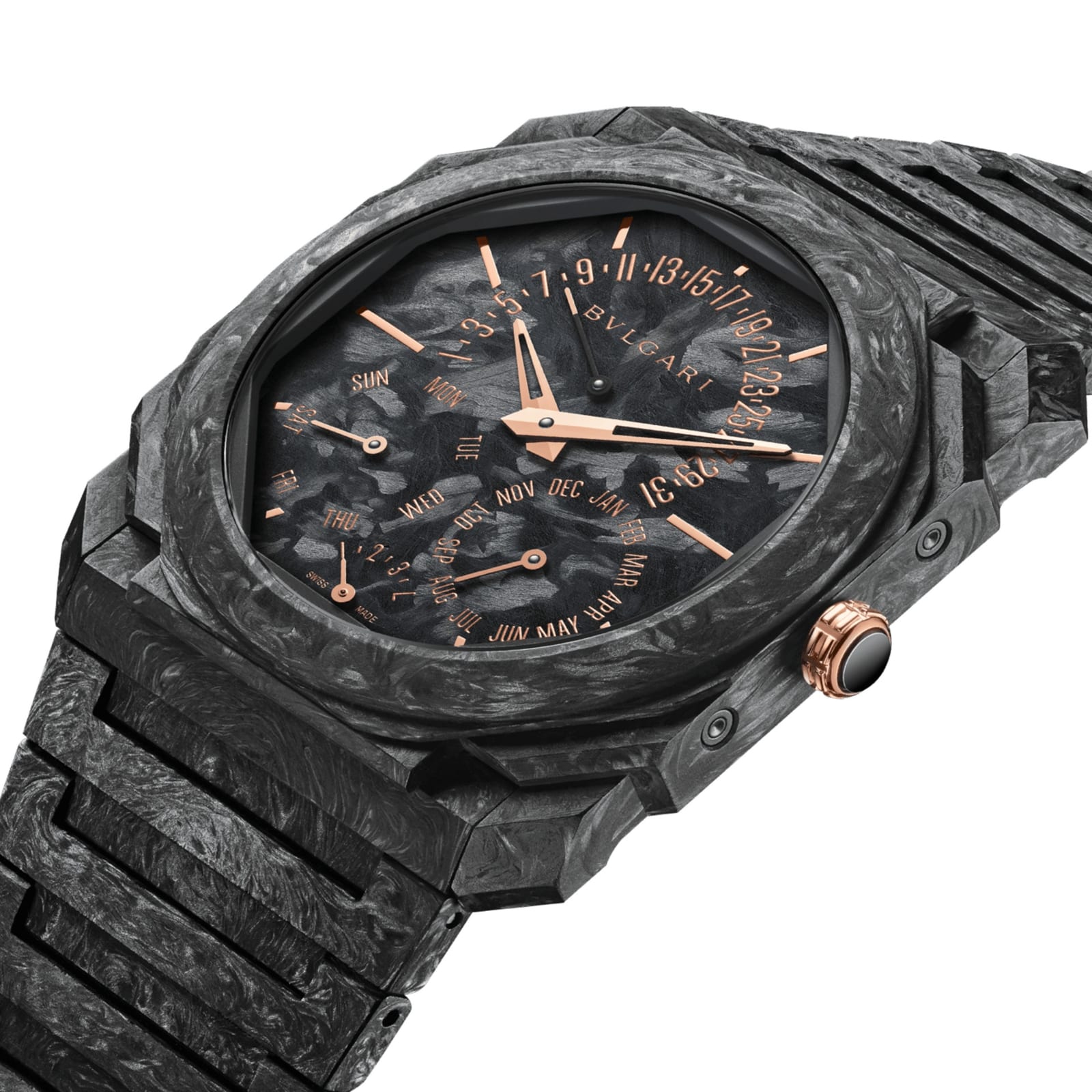 Bulgari Octo Finissimo CarbonGold Perpetual Calendar