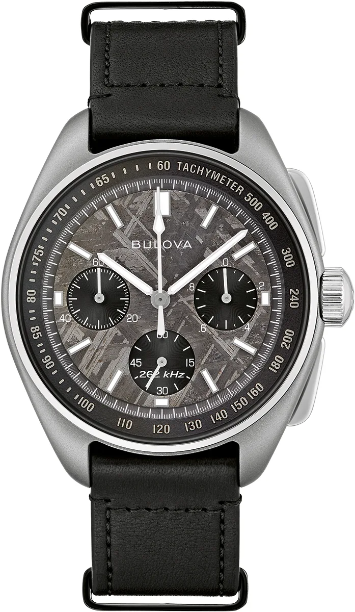 Bulova Lunar Pilot Meteorite Super Titanium
