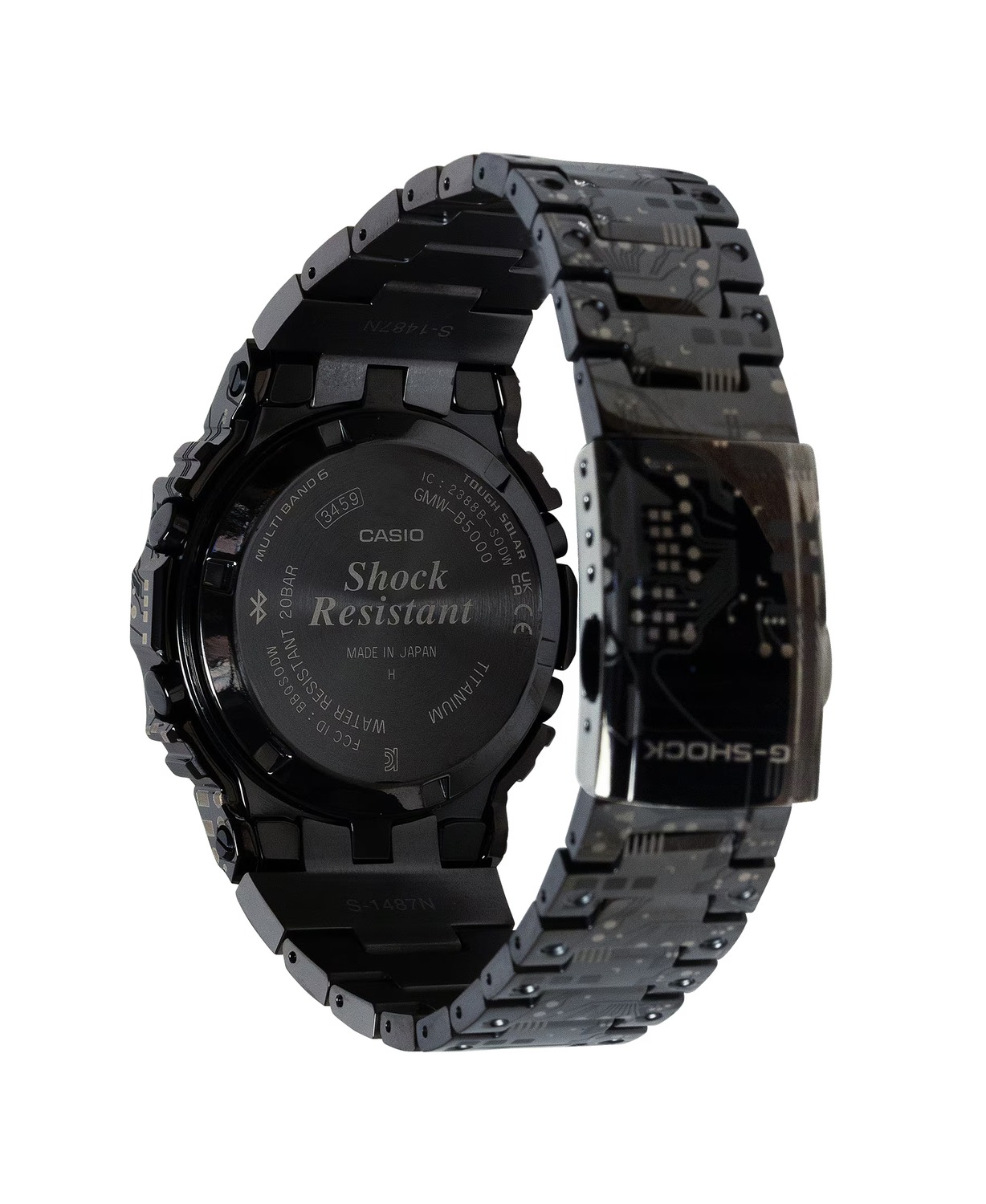 Casio G-Shock GMW-B5000TCC-1 (TranTixxii titanium)