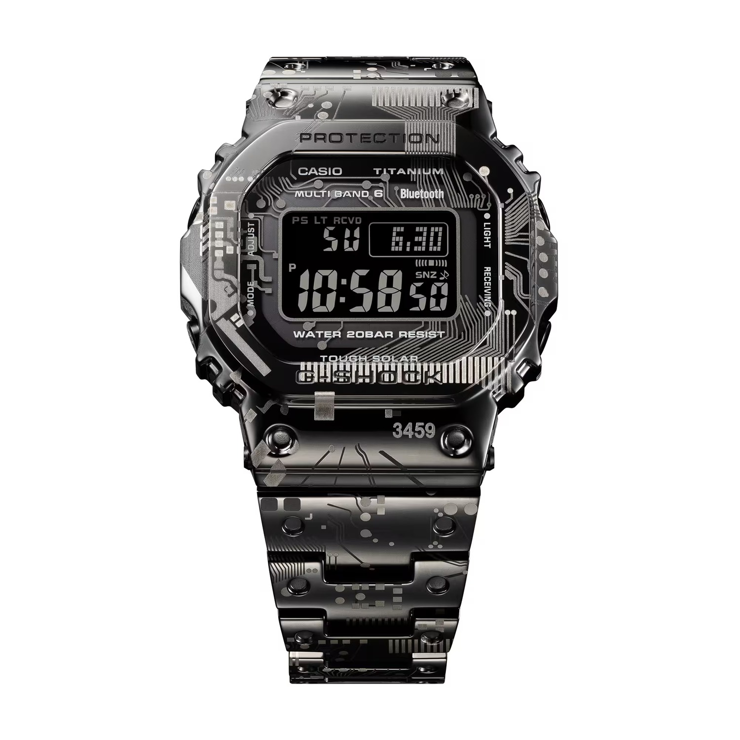 Casio G-Shock GMW-B5000TCC-1 (TranTixxii titanium)