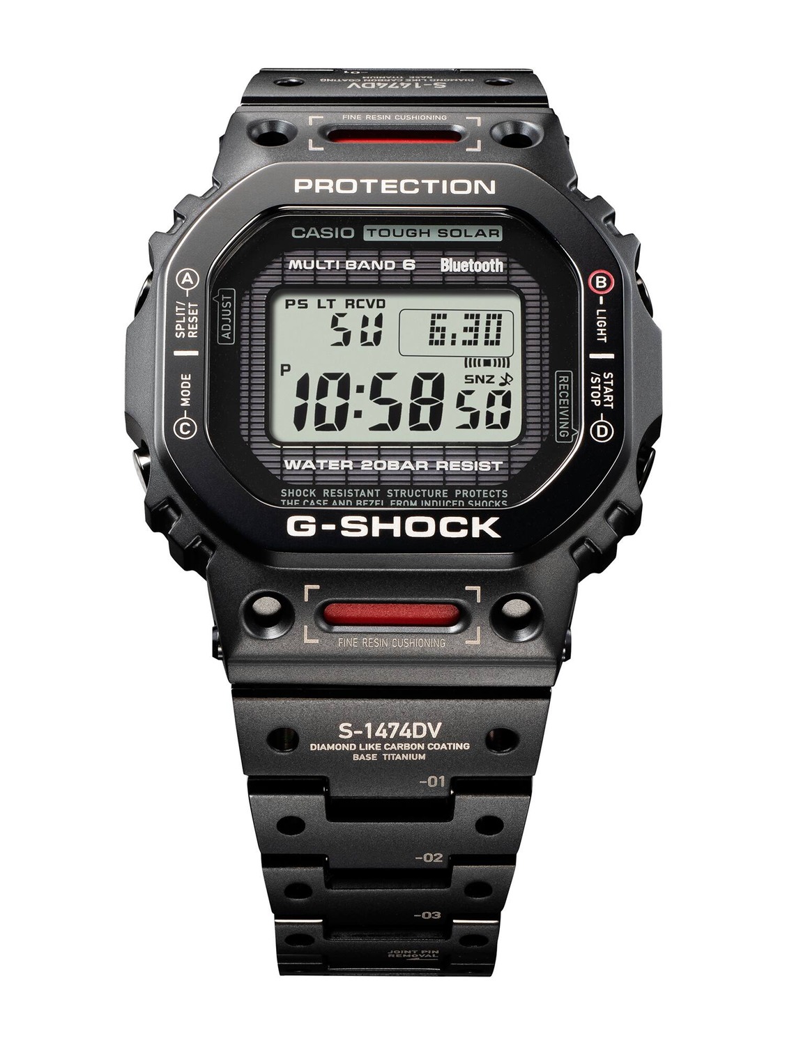 Casio G-Shock Titanium Virtual Armor GMW-B5000TVA-1
