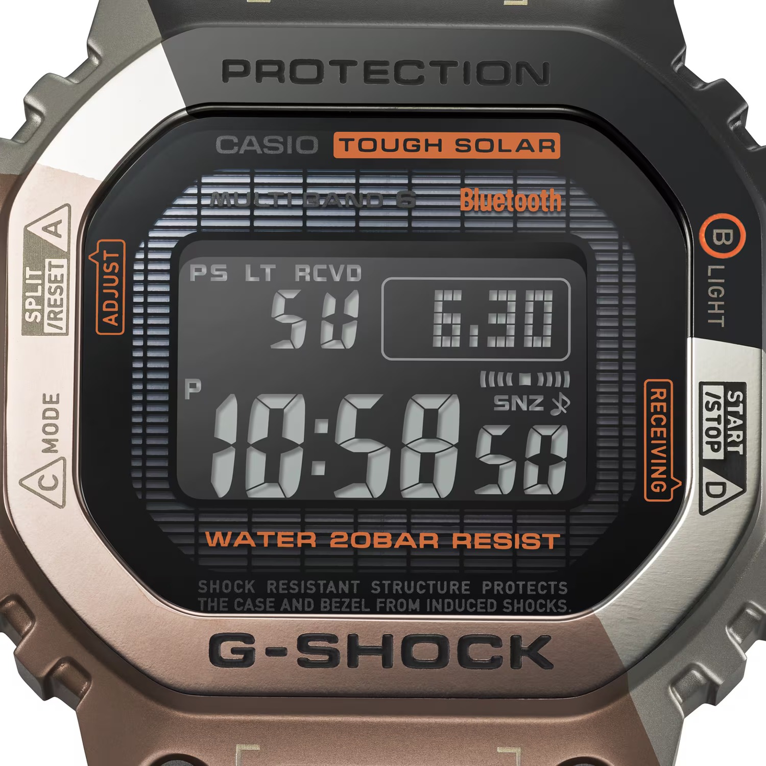 Casio G-Shock Titanium Virtual Armor GMW-B5000TVB-1