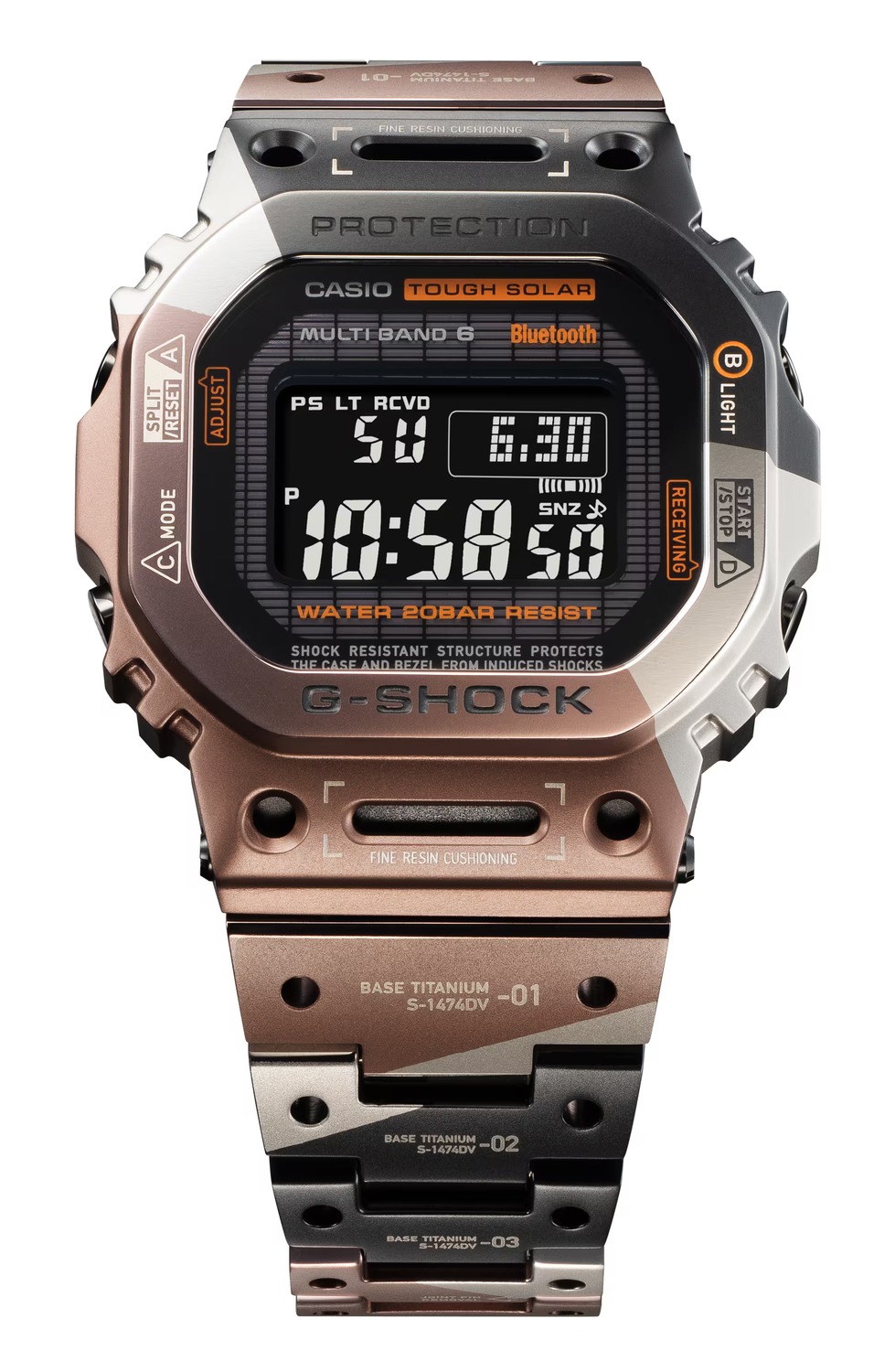 Casio G-Shock Titanium Virtual Armor GMW-B5000TVB-1