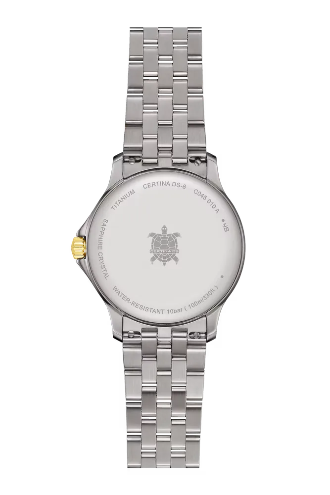 Certina DS-8 Lady 31mm Titanium Bicolor (silver dial)