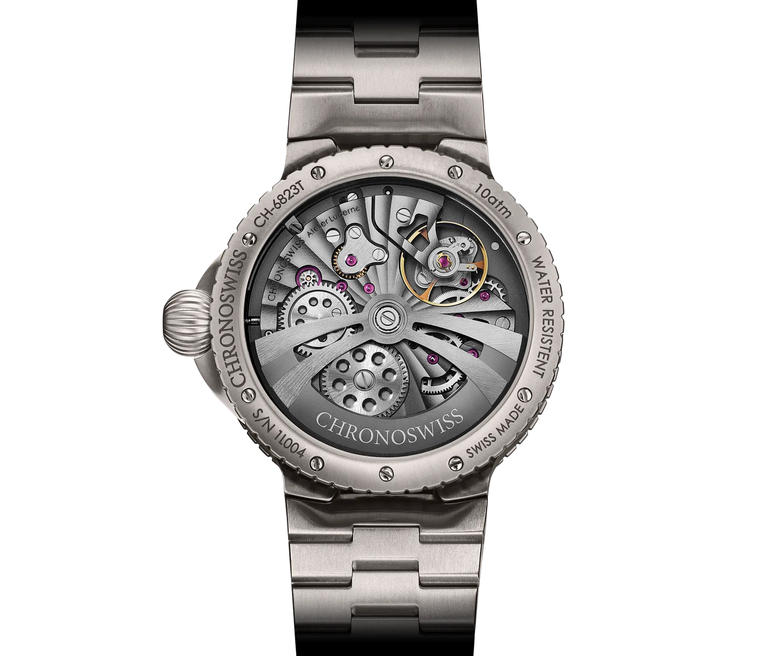 Chronoswiss Pulse GMT Silver Guilloche
