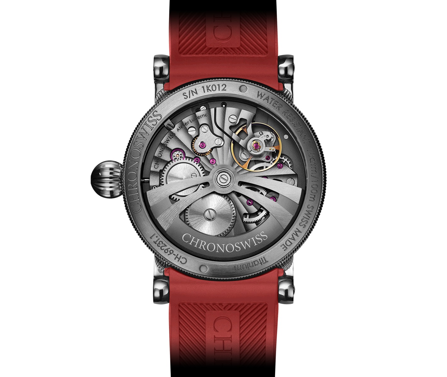 Chronoswiss ReSec Vertical Red Manufacture