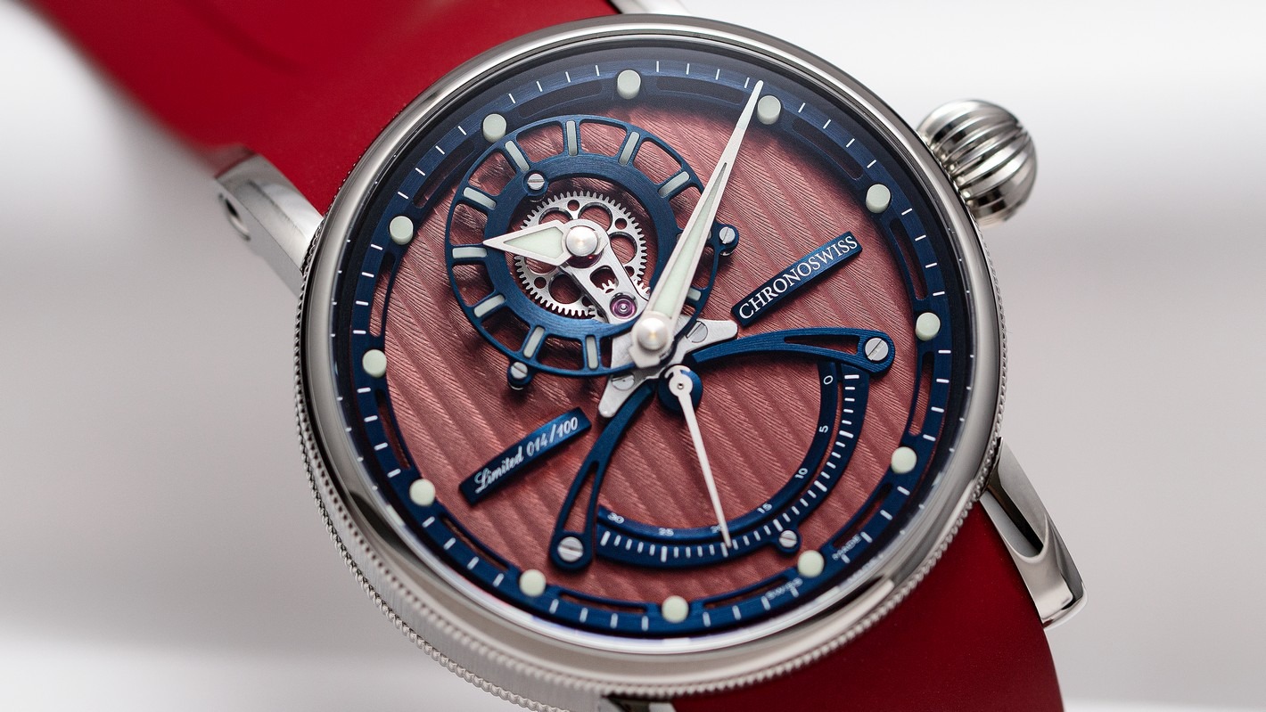 Chronoswiss ReSec Vertical Red Manufacture