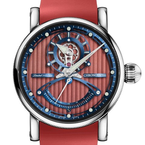 Chronoswiss ReSec Vertical Red Manufacture