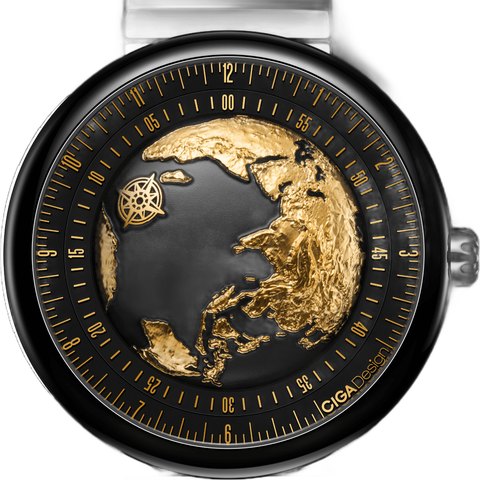 CIGA Design Mechanical Series U Blue Planet II Gilded Age