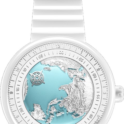 CIGA Design Mechanical Series U Blue Planet Ice Age