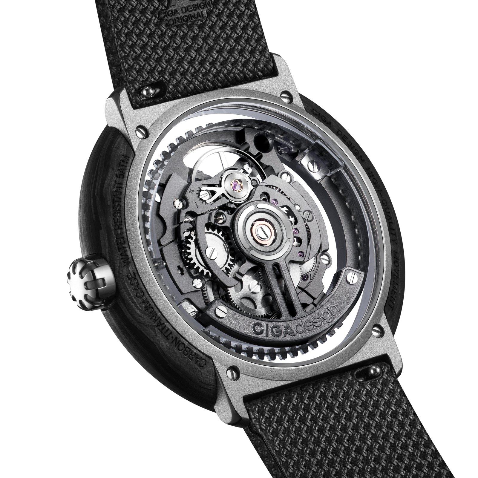 CIGA Design Vector Racing-Inspired Automatic Skeleton (forged carbon)