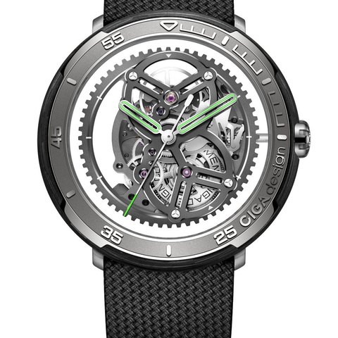 CIGA Design Vector Racing-Inspired Automatic Skeleton (forged carbon)