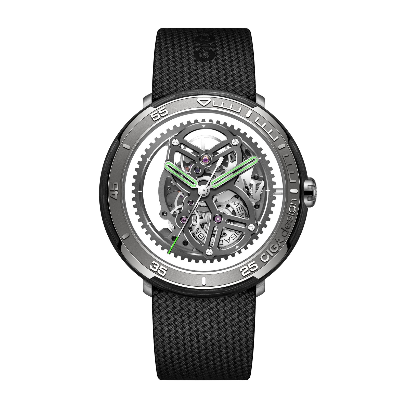 CIGA Design Vector Racing-Inspired Automatic Skeleton (forged carbon)
