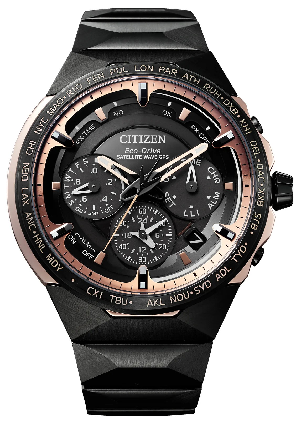 Citizen Attesa Satellite Wave GPS F950 (Super Titanium, Ti 50th flagship)