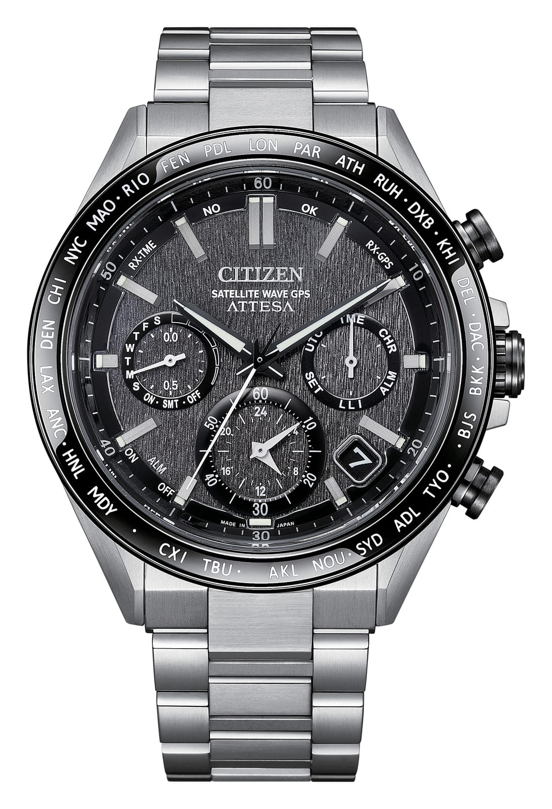 Citizen Attesa Satellite Wave GPS F950 (Super Titanium)