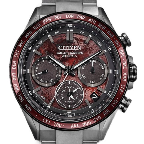 Citizen Attesa Satellite Wave GPS F950 Black Titanium Limited (CC4077-71Z)