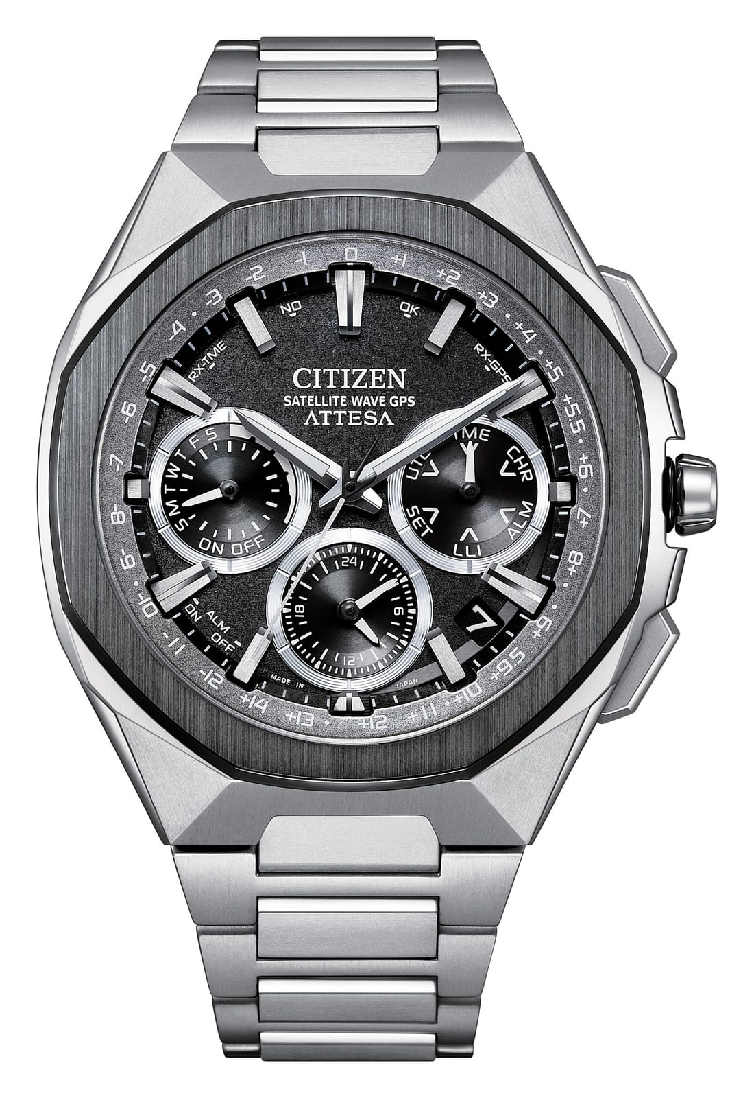Citizen Attesa Satellite Wave GPS F950 (Super Titanium)