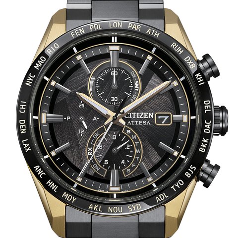 Citizen Attesa H800 LIGHT in BLACK (Super Titanium, Ti 50th Limited Edition)