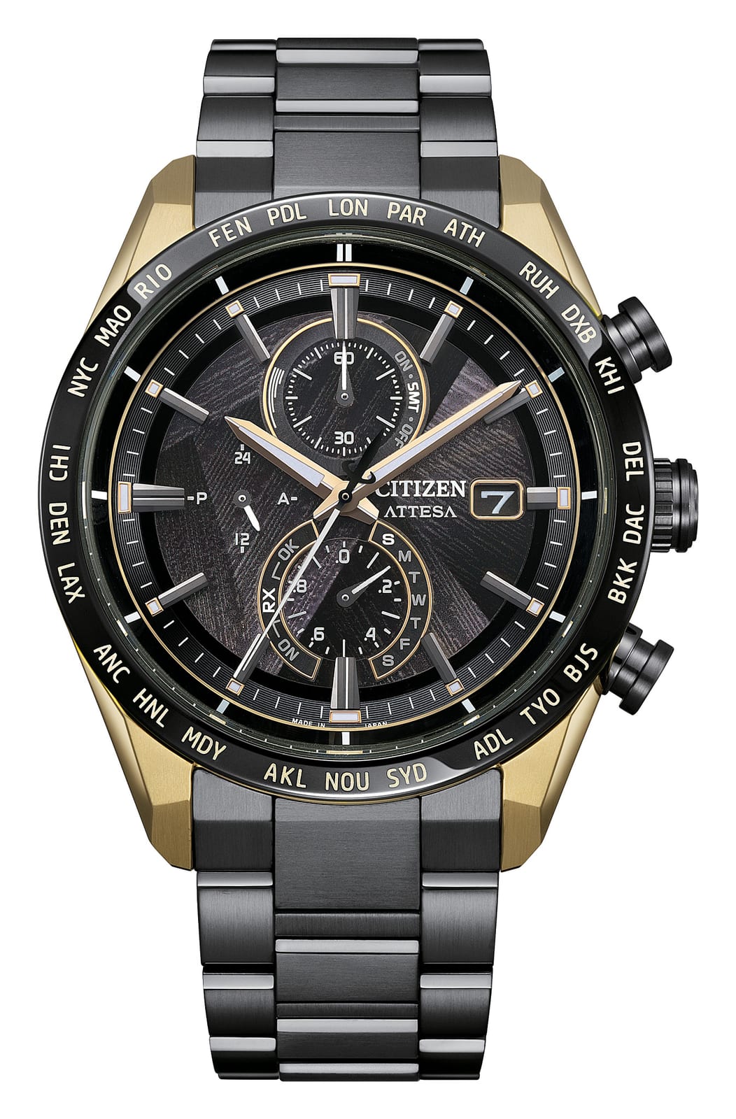 Citizen Attesa H800 LIGHT in BLACK (Super Titanium, Ti 50th Limited Edition)