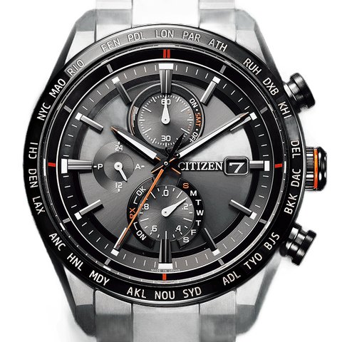 Citizen Attesa Radio Chronograph Black Titanium (AT8185-62E)