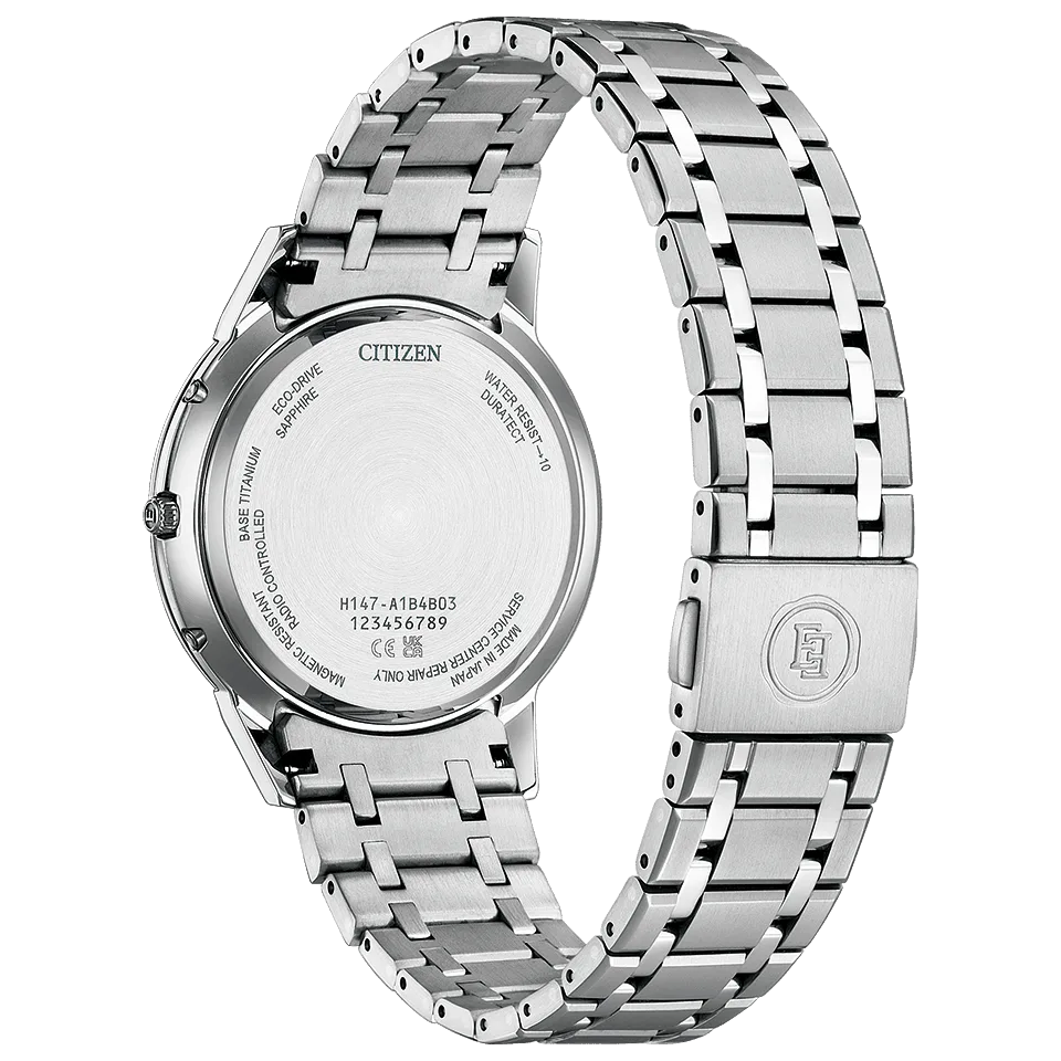 Citizen Exceed Eco-Drive Radio Direct Flight (Super Titanium)
