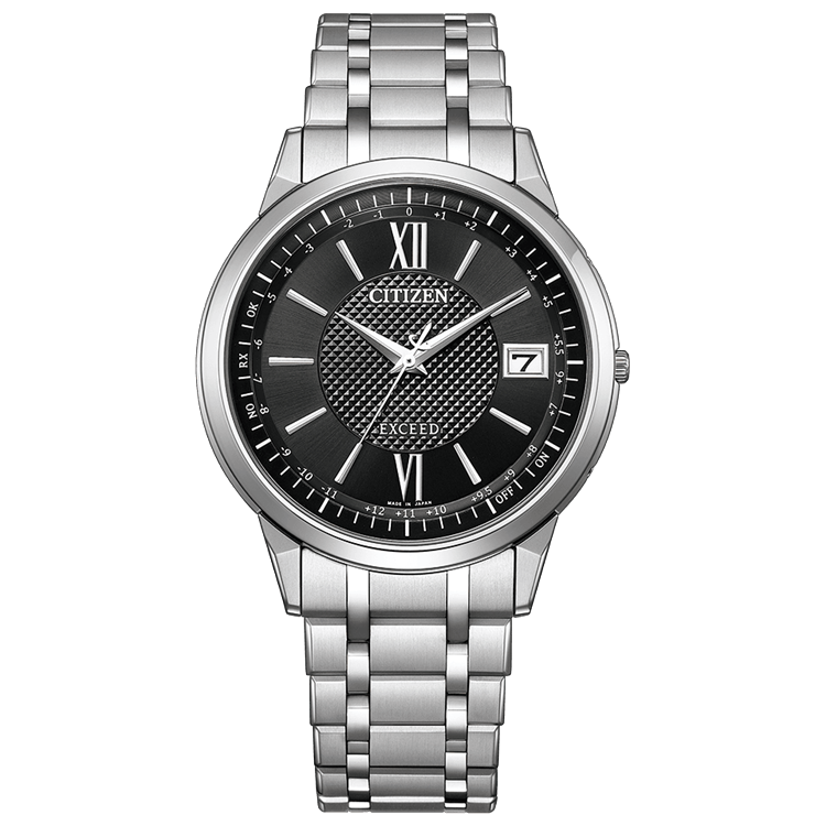 Citizen Exceed Eco-Drive Radio Direct Flight (Super Titanium)